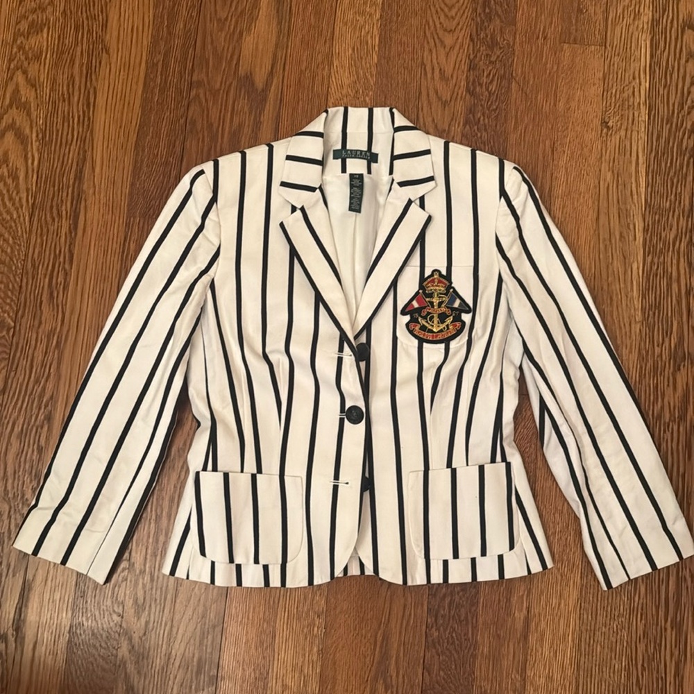 Ralph Lauren Striped Blazer